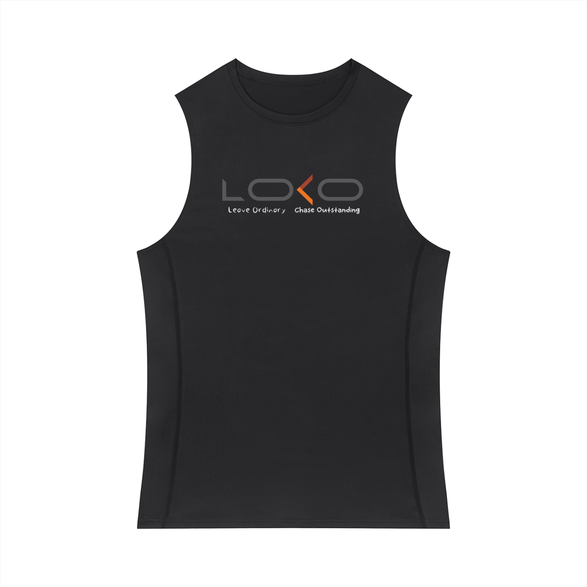 Men's Slim-Fit Topstitch Tank Top