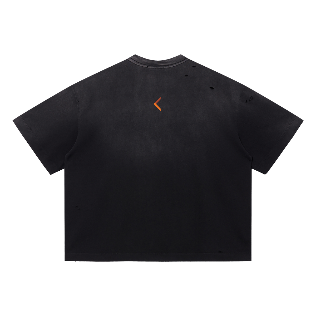 Men's Vintage Washed Distressed Boxy Oversized T-Shirt